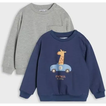 Chlapecké oblečení Sinsay - Sada 2&nbsp;mikin - šedá - 030HH-09M - 030HH-09M-104