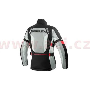 Sport bunda TERRANET windout, SPIDI (černá/červená/šedá, vel. 2XL) (Velikost: S) T274-497