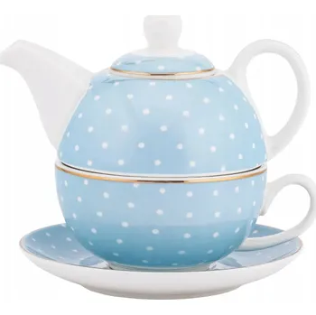 Čajová souprava konvička s šálkem na čaj Altom Design Natalie Blue