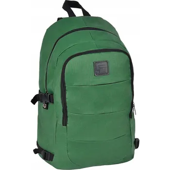 Školní batoh Školní batoh vícekomorový Paso černý, odstíny hnědé a béžové