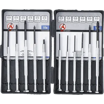 Šroubovák BGS 7969, Sada hodinářských šroubováků | 11dílná