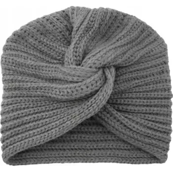 Čepice Čepice turban - Tmavě Šedá KP-34907