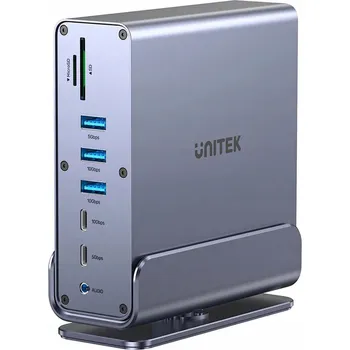 Unitek Univerzální dokovací stanice DisplayLink 4K x3 (D1135AGY01)