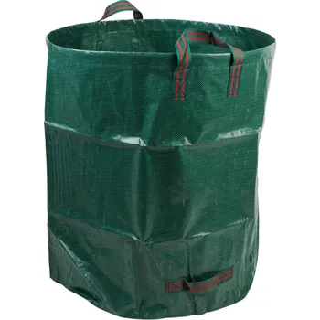 Koš 270 l na listí a zahradní odpad Vaxon, kulatý, skládací
