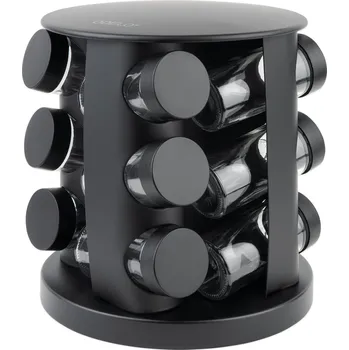 Kořenka Kořenky Delhan BOWEN v černém kovovém stojanu 12 ks