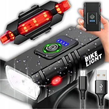 Cyklosvítilna Osvětlení na kolo Verk Group QX-T3206 1100 lm akumulátor