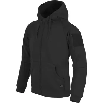 Pánská mikina Helikon-Tex® Mikina Urban Lit Fullzip Helikon-Tex®, Barva: Černá, Velikost: XS