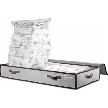 Úložný box Úložný box pod postel na povlečení, kontejner 100x50x15 cm, bezpečný pro ložní prádlo