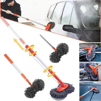 Mycí kartáč na vozidlo TELESKOPICKÝ KARTÁČ NA MYTÍ AUTA SADA NA ČIŠTĚNÍ AUT