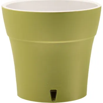 Obal na květináč Obal na květník DALI samozavlažovací plast matný d17cm 2l, zelená