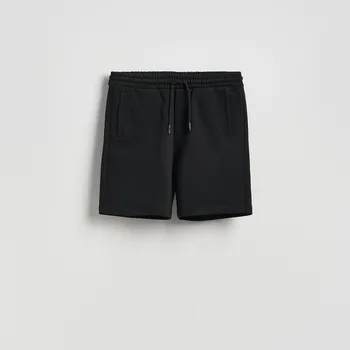 Pánské kalhoty Reserved - Teplákové šortky regular fit - černý - 327EF-99X - 327EF-99X-XXL