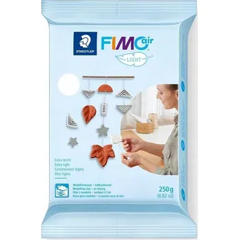 Modelovací hmota SAMOTVRDNOUCÍ HMOTA Fimo Air Light 250 g Bílá - Skvělá pro modelování