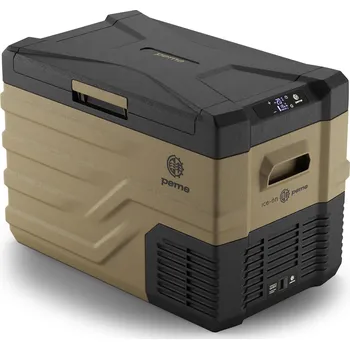 PEME Elektrický chladicí box Peme Quest 35L, 12/230v s mrazákem 35 LITRŮ ZELENÁ|ČERNÁ