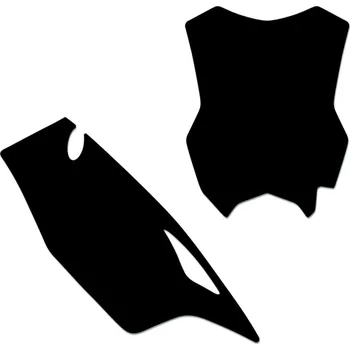 Auto-moto BLACKBIRD Poznávací značka černá Kawasaki KX450 3420/000006