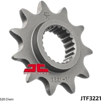 Řetězová sada pro motocykl Řetězové kolečko JT JTF 3221-11 11 zubů, 520 POLARIS Trail Boss 330 2003-2008