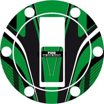 Motodoplněk Ochranné nálepky na víčko nádrže PUIG RADIKAL 6294V zelená APRILIA Pegaso 650 1992-2007