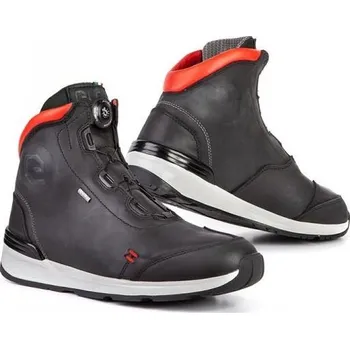 Moto obuv Moto boty ELEVEIT VERSUS WP černo/červené (Velikost: 44) MCF_12462