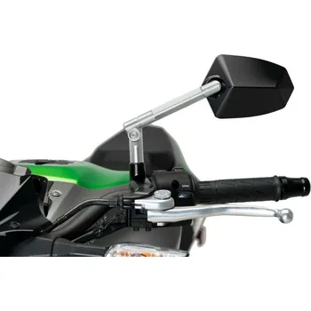 Zrcátko pro motocykl Zpětné zrcátko PUIG GT.1 019DN eloxovaný hliník / černá levý KTM Duke 125 2011-2019