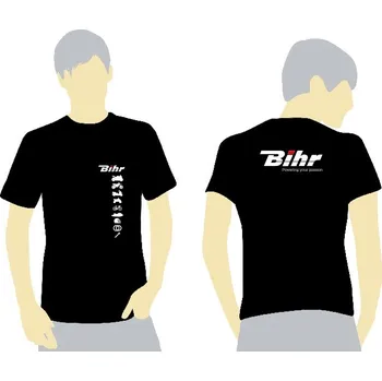 Moto vesta Tričko BIHR 2017 černé Velikost XL ATOMIC150XL