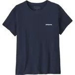 Patagonia P-6 Logo Responsibili-Tee Women New Navy modrá S