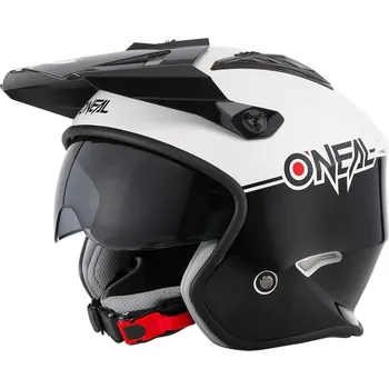 Helma na motorku Přilba O´Neal Volt CLEFT černá/bílá (Velikost: L) 0631-705