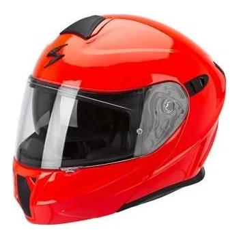Helma na motorku Moto přilba SCORPION EXO-920 solid neonově červená (Velikost: XS) MCF_8566