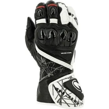 Moto rukavice Moto rukavice RICHA TIRAN bílé (Velikost: XXL) MCF_12282