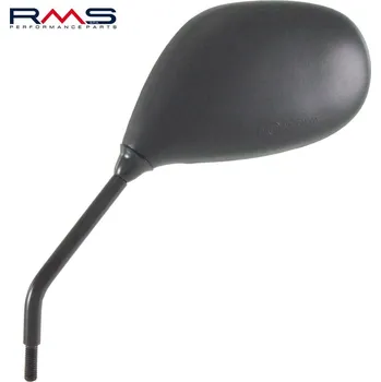 Zrcátko pro motocykl Zpětné zrcátko RMS 122761050 levý černý 122761050