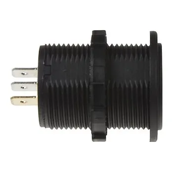 Auto elektroinstalace Digitální ampérmetr 0-10A červený, 34544