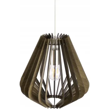 Závěsné stropní svítidlo E27 Dřevěné Hnědé 120cm Nad stůl Obývací pokoj Ložnice