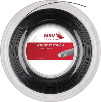 Sport Tenisový výplet MSV Soft Touch (200 m) - black Černý (1.30 mm)