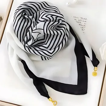 Šátek Šátek TH - 38916 - Černá/Bílá KP-38916