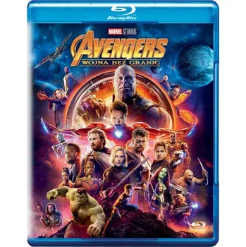 Blu-ray film Avengers Wojna bez granic Blu-ray disk