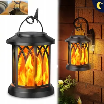 Venkovní osvětlení Solární LED lampy k zavěšení ven, solární lucerny, dekorace