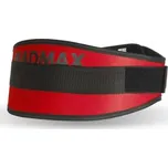 MadMax Fitness opasek Simply the Best 421 červený - velikost S