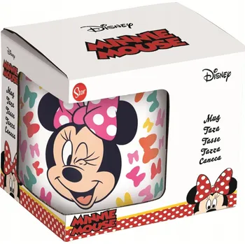 Porcelánový hrnek Disney Minnie Bows 235 ml (8 oz) v dárkové krabičce