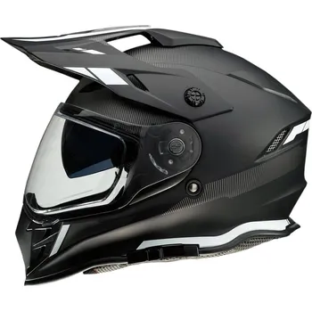 Helma na motorku Z1R HLMT RANGE UPTKE BK/WT (0140-0009) (Velikost: M) 0140-0009