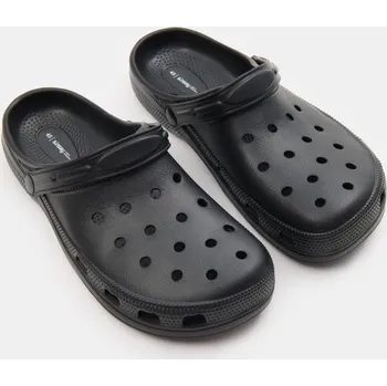 Pánské pantofle Sinsay - Pěnové clog pantofle s páskem přes patu - černá - 020GQ-99X - 020GQ-99X-45