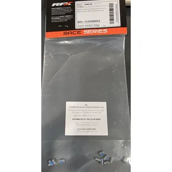 Nářadí na motocykly RFX Pro Náhradní šrouby k opěrce nohou MX Footrest (10ks) nerezová ocel FXFR9000099SV