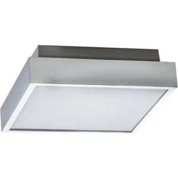 LED Koupelnové stropní přisazené svítidlo AZzardo Asteria 30 chrome 3000K AZ2073 24W 950lm 3000K IP44 29cm chromové