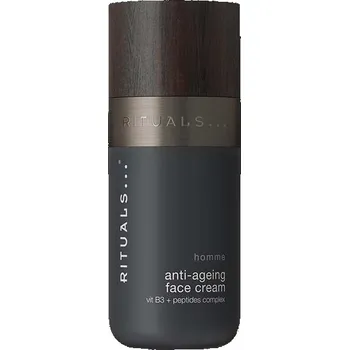 Pleťový krém Rituals - Homme Collection Anti-Ageing face cream - Krém proti stárnutí Péče o obličej 50 ml pánské