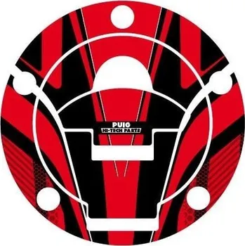 Motodoplněk Ochranné nálepky na víčko nádrže PUIG RADIKAL 6304R červená DUCATI SS 900 Mike Hailwood Replica 1977-1985