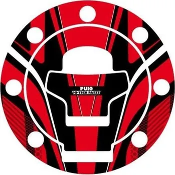 Motodoplněk Ochranné nálepky na víčko nádrže PUIG RADIKAL 6316R červená SUZUKI VS 1400 Intruder 1996-2002