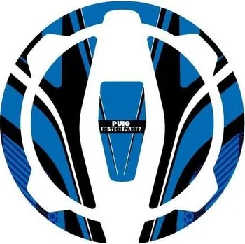 Motodoplněk Ochranné nálepky na víčko nádrže PUIG RADIKAL 9362A modrá KAWASAKI Ninja 650 K 2017-2018