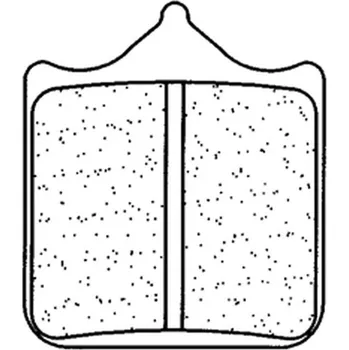 Nářadí na motocykly CL BRAKES Závodní brzdové destičky ze slinutého kovu - 1033C60 1033C60