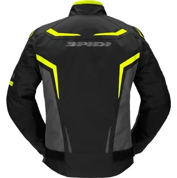 Sport bunda RACE EVO H2OUT, SPIDI (černá/žlutá fluo, vel. 2XL) (Velikost: S) D285-486