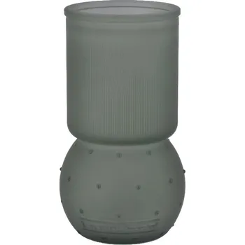 Váza San Miguel Váza, pr.9,5x17cm|0,7L, zelená matná|Ego Dekor