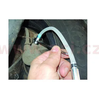 Nářadí na motocykly sada klíčů pro odvzdušnění brzd, 6-ti hranová verze, 7, 8, 9, 10, 11 mm, 5 ks + hadička 7BEW06.1