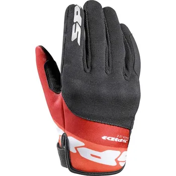 Sport rukavice FLASH KP, SPIDI (černá/červená/bílá, vel. 2XL) (Velikost: S) B110K3-021