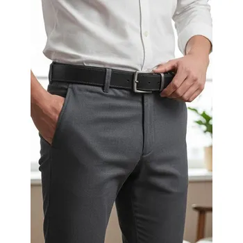 Opasek Sinsay - Koženkový pásek - černá - 083EK-99X - 083EK-99X-X_S